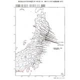 東北地方太平洋沖地震に伴う地殻変動（水平）
