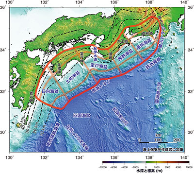 南海トラフで発生する地震 地震本部